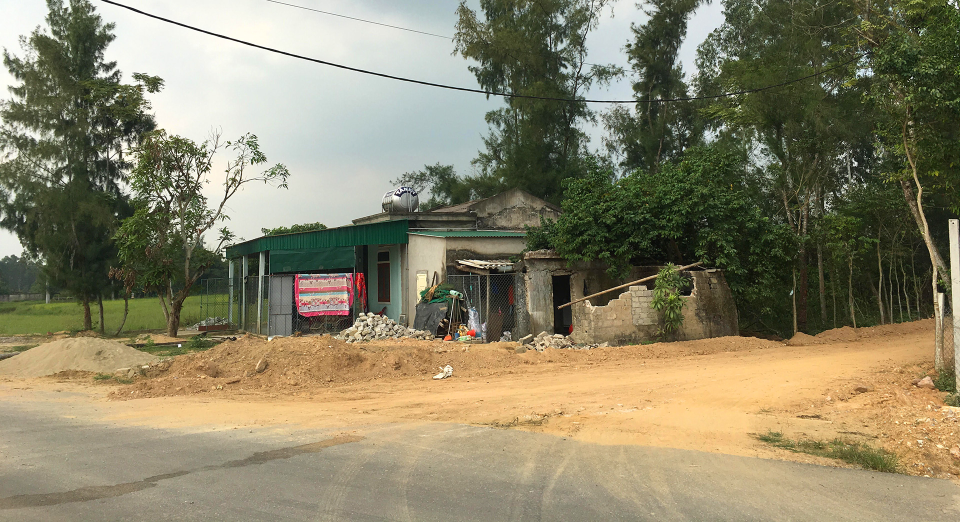 Căn nhà của gia đình chị C ở xóm Đại Cừ, xã Nghi Thạch (Nghi Lộc) đang được rao bán.