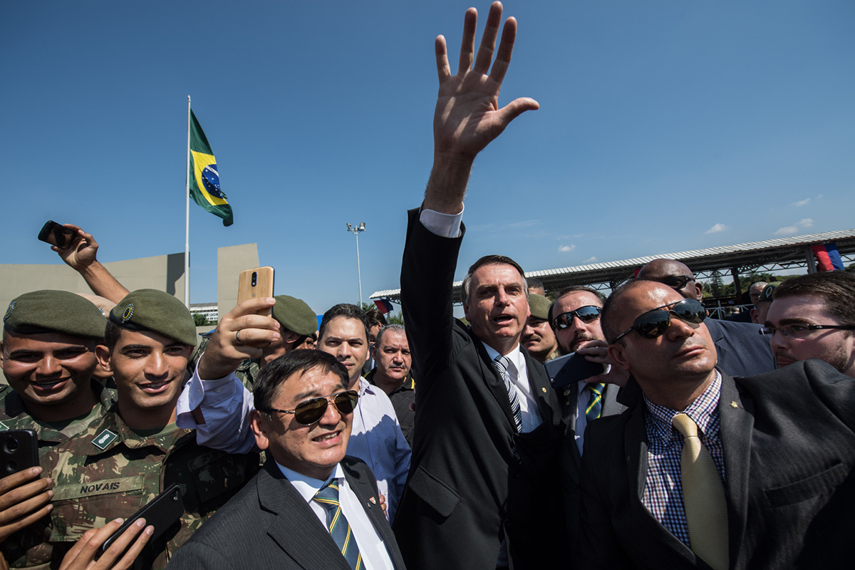 Tân Tổng thống Brazil  Jair Bolsonaro.