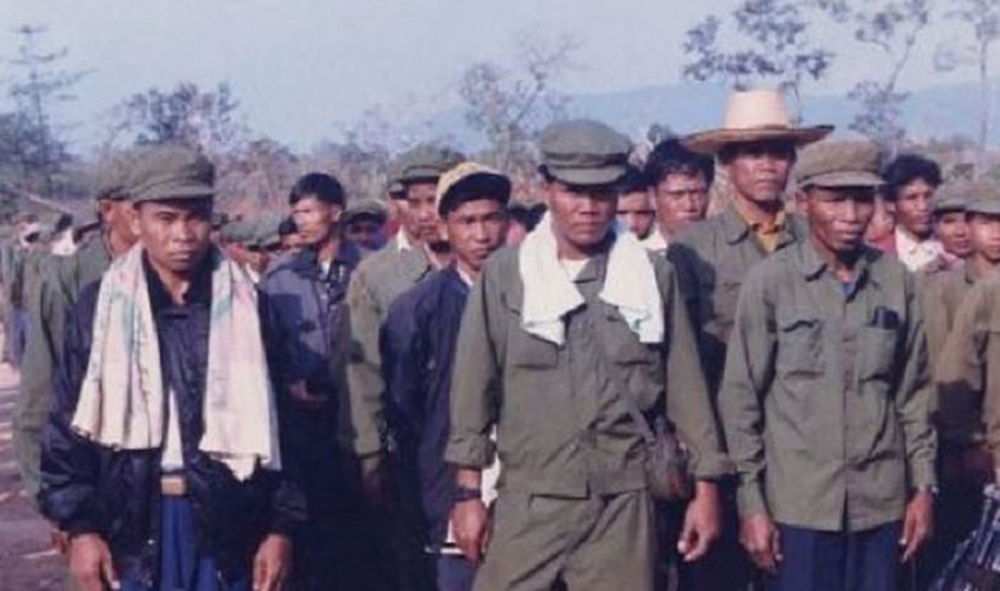 Quân Khmer-Đỏ bị bắt. Ảnh: Tư liệu