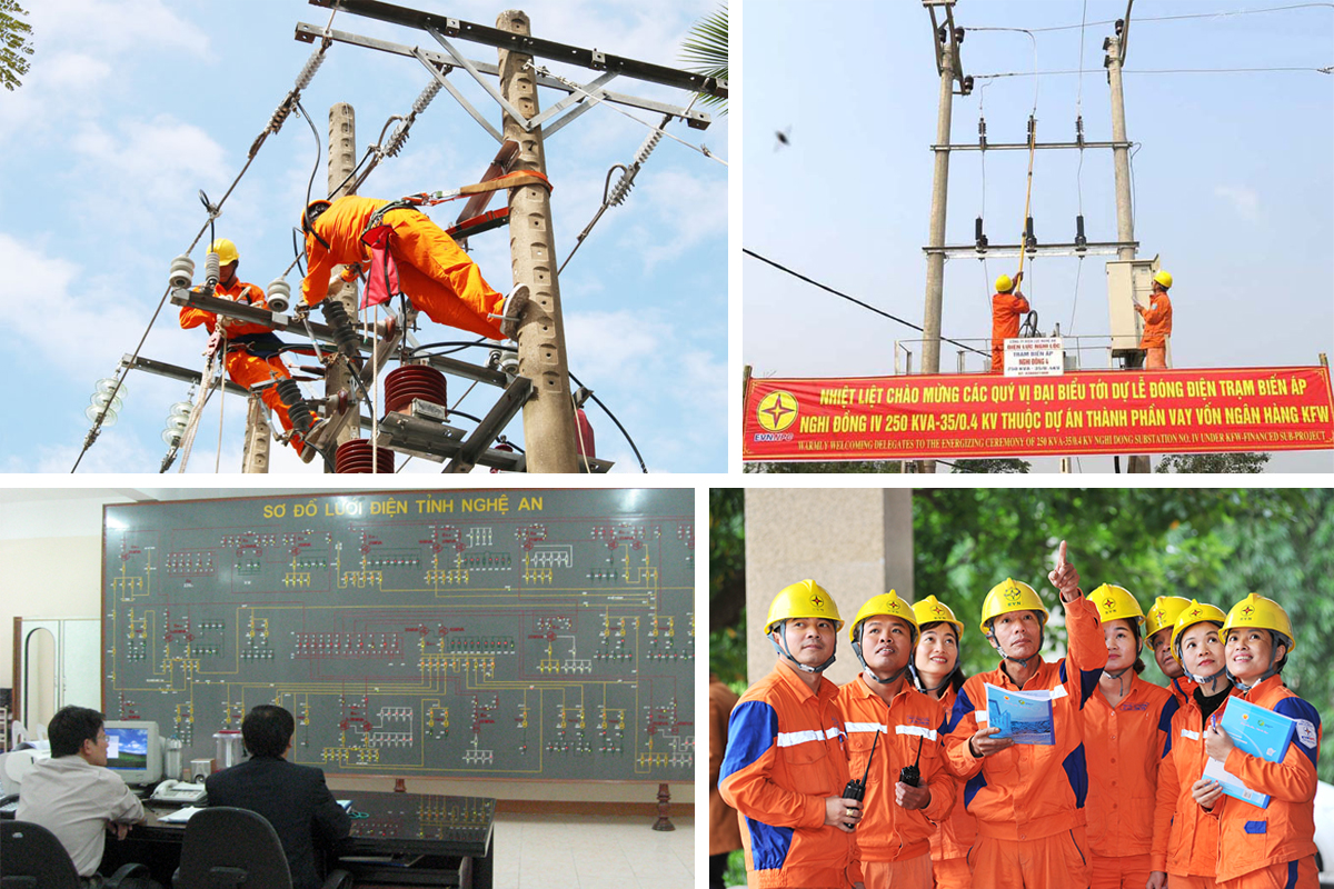 Việc cung ứng điện kịp thời đã góp phần vào phát triển KT-XH của tỉnh Nghệ An.