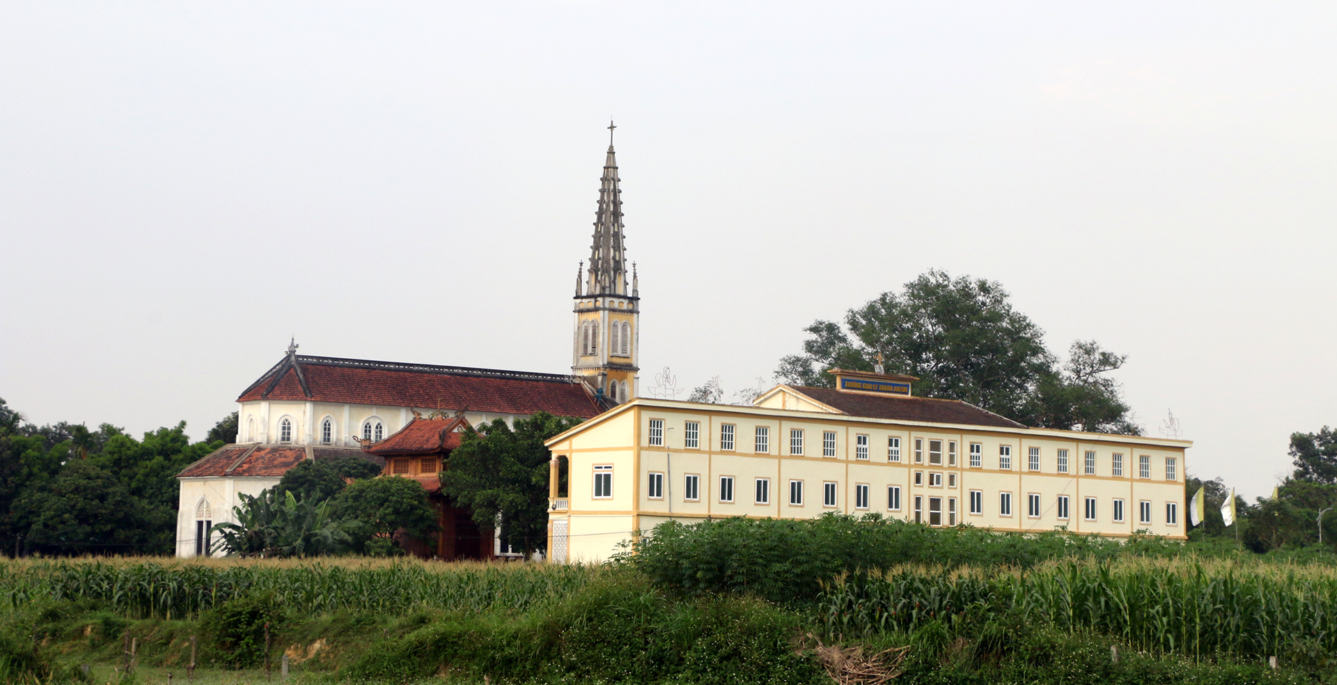 Nhà thờ giáo họ Mô Vĩnh, xã Thanh Khê (Thanh Chương).