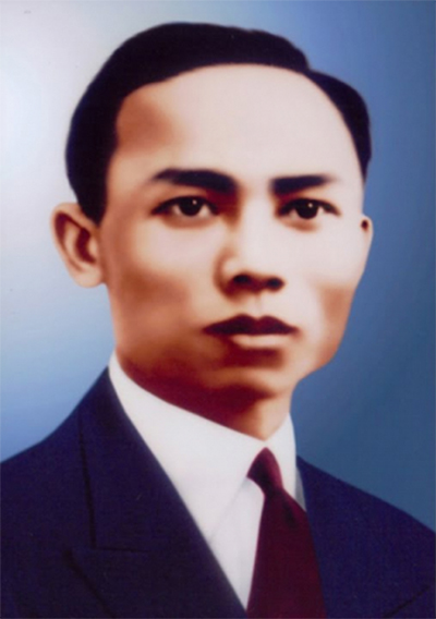 Chân dung Tổng Bí thư Lê Hồng Phong.