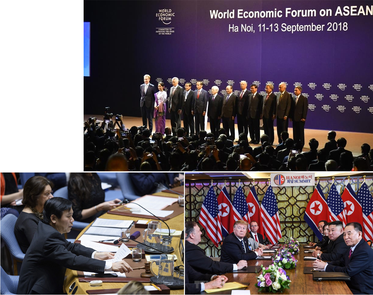 Trong các năm vừa qua, Việt Nam gặt hái được nhiều thành tựu lớn về ngoại giao như tổ chức Diễn đàn kinh tế thế giới, Hội nghị thượng đỉnh Mỹ - Triều Tiên; được bầu là thành viên không thường trực của Hội đồng Bảo an Liên hợp quốc...