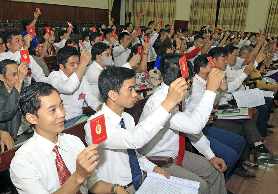 Đại hội Đảng bộ Cơ quan chính quyền huyện Tương Dương lần thứ 36, nhiệm kỳ 2020 - 2025.