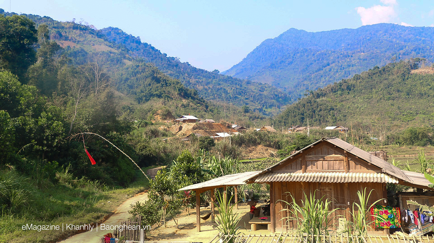 Các bản làng ở xã Tam Hợp, huyện Tương Dương đang từng ngày khởi sắc.