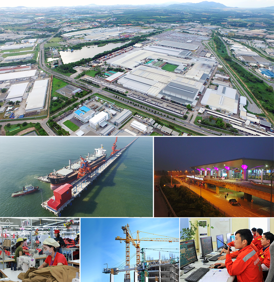 Công nghiệp - xây dựng và dịch vụ chiếm tỷ trọng cao trong phát triển kinh tế ở Nghệ An.