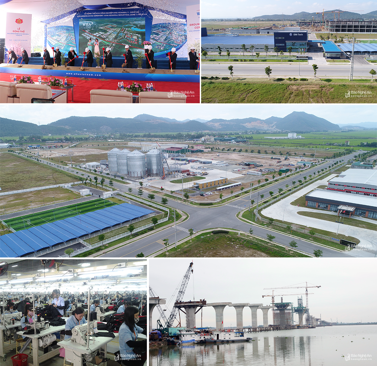 Nhiệm kỳ 2015-2020, Nghệ An thu hút các dự án đầu tư, tạo động lực phát triển kinh tế - xã hội.