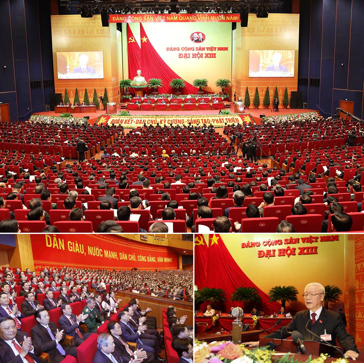 Đại hội Đại biểu toàn quốc lần thứ XIII của Đảng Cộng sản Việt Nam diễn ra từ ngày 26/1 đến ngày 1/2/2021.