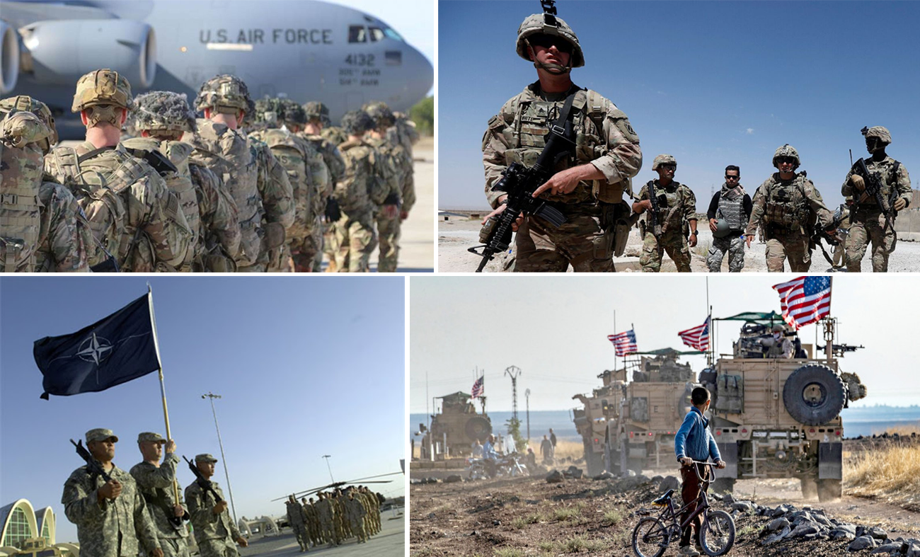 Quân đội Mỹ, NATO tại Afghanistan và Trung Đông.