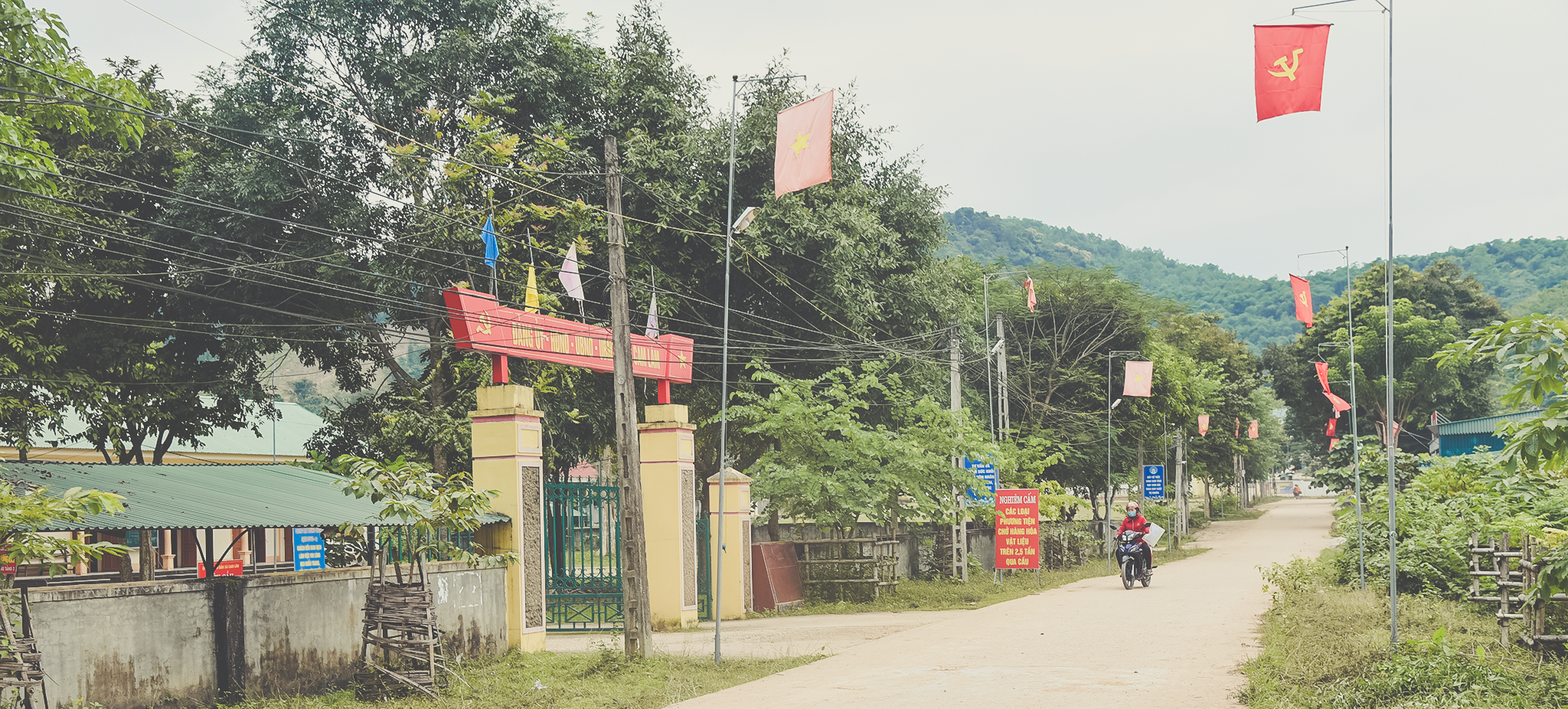 Một góc xã Cam Lâm, huyện Con Cuông.
