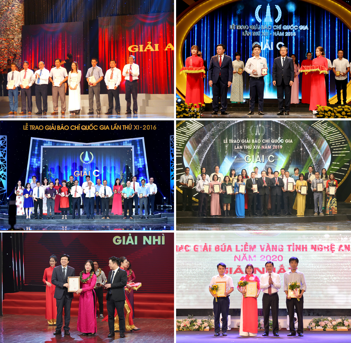 Báo Nghệ An có nhiều tác giả, tác phẩm đạt giải cao tại các cuộc thi giải báo chí Quốc gia, báo chí cấp tỉnh. Ảnh: PV