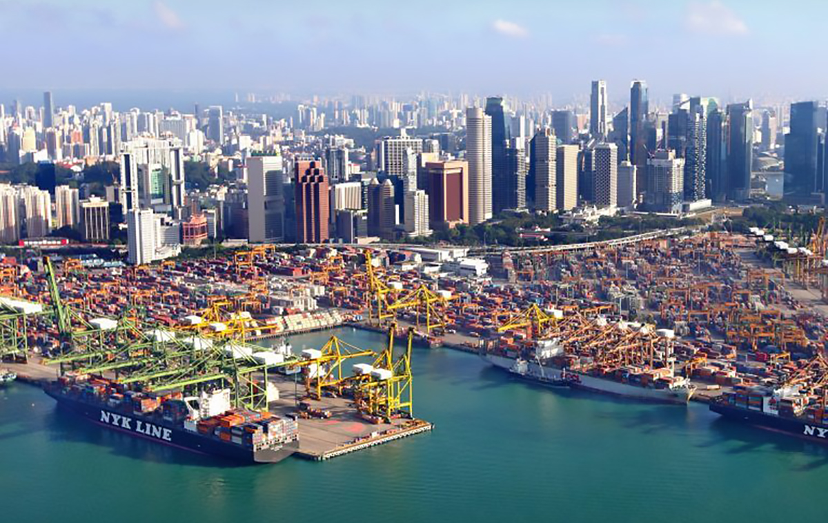 Cảng biển Singapore, Singapore. Ảnh: Tư liệu