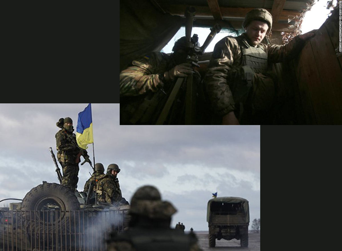 Lính Ukraine tại Donetsk. Ảnh: Getty - TL
