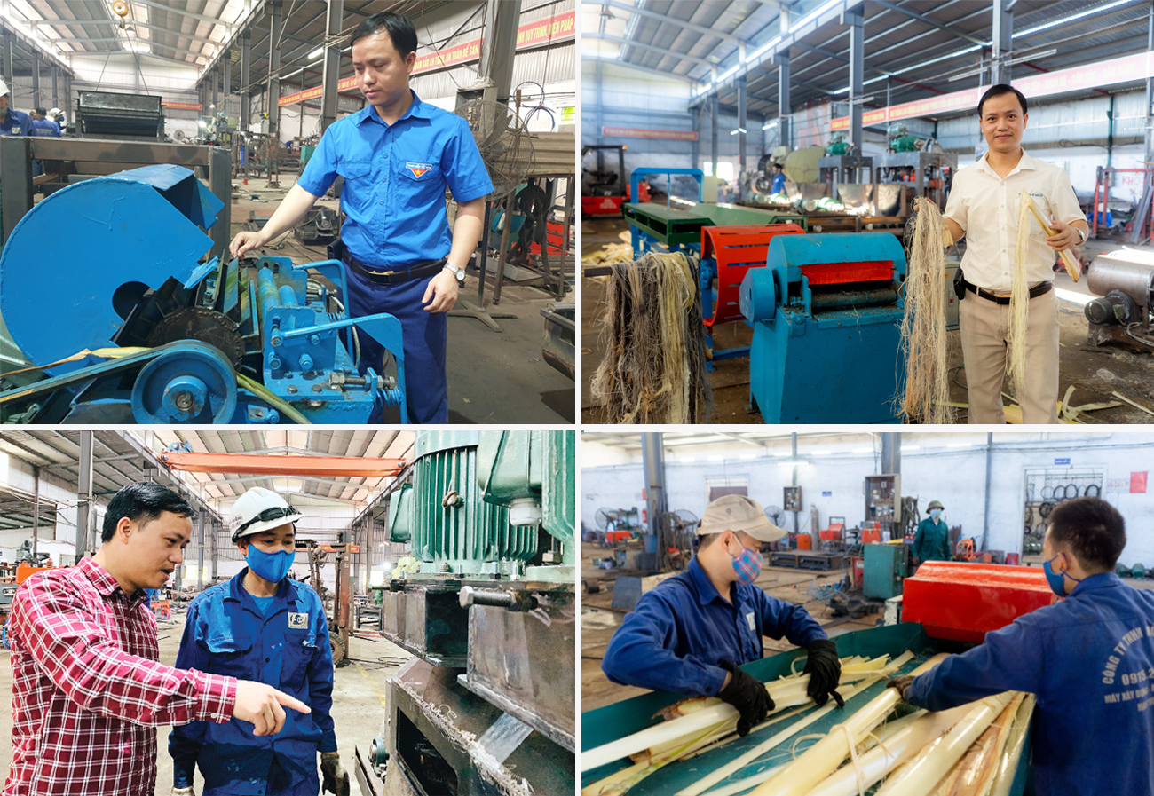 Hồ Xuân Vinh đã nghiên, cứu sáng chế ra nhiều loại máy móc sản xuất công nghiệp và nông nghiệp giúp giảm ô nhiễm môi trường và có hiệu quả kinh tế cao.