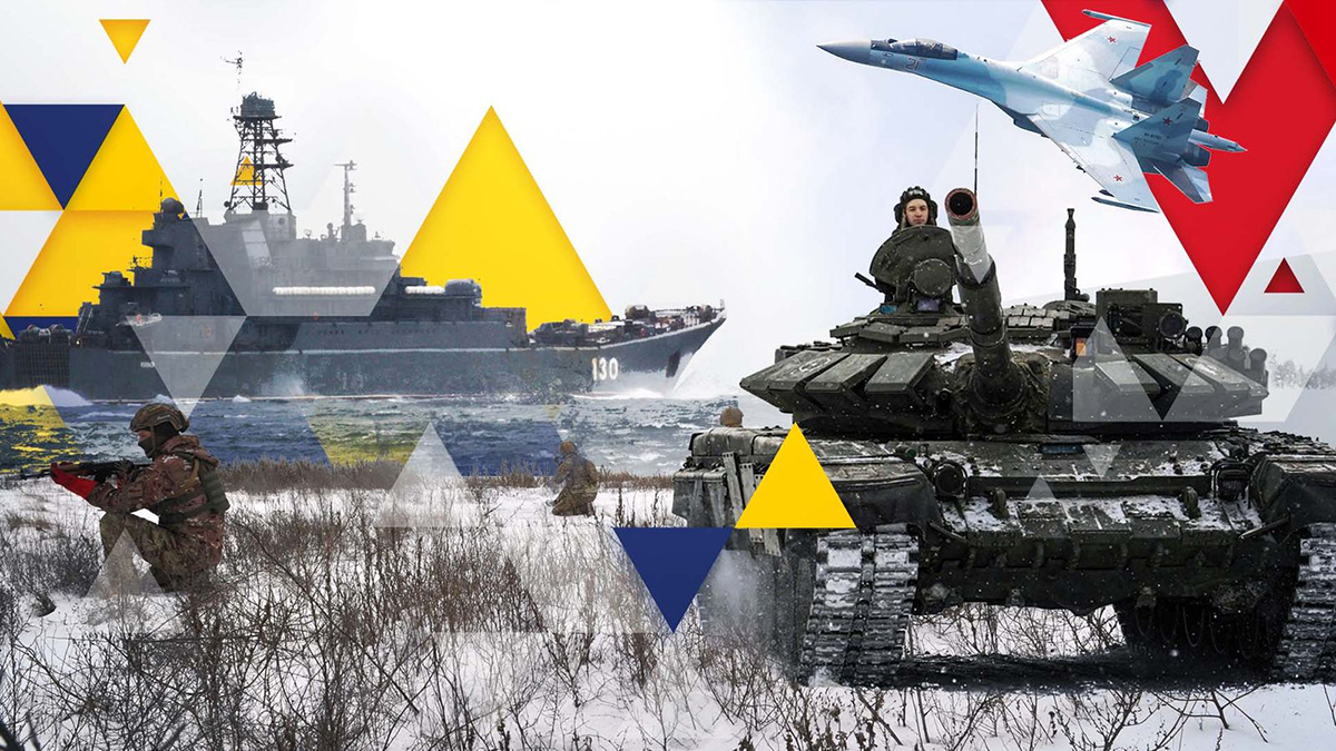 Có nhiều câu hỏi chưa có lời giải xung quanh cuộc chiến giữa quân đội Nga và quân đội Ukraine. Ảnh minh họa: Skynews