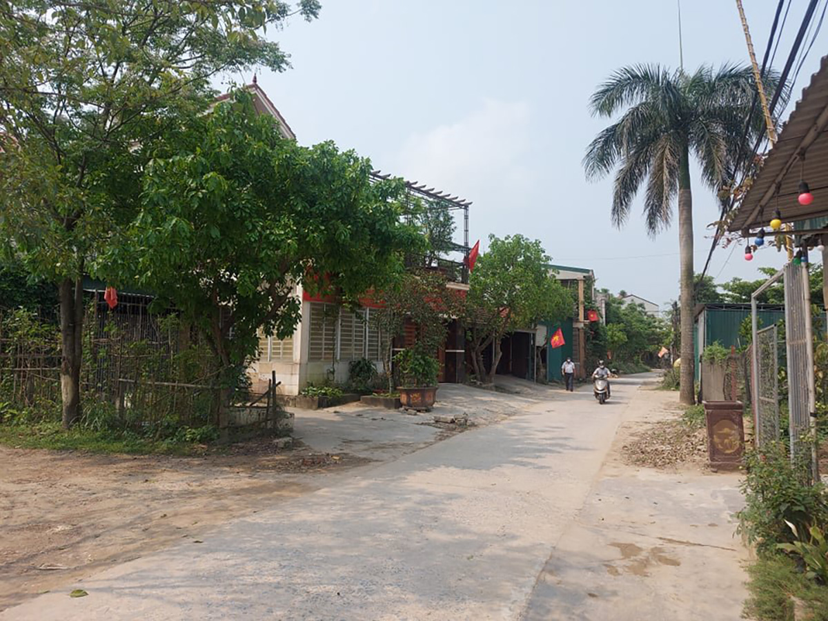 Một góc khu dân cư khối Tân An (phường Vinh Tân).