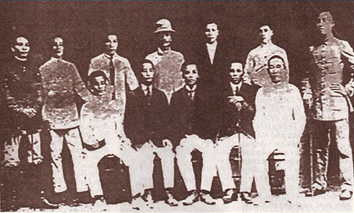 Một số lưu học sinh của phong trào Đông Du (1905-1908). Ảnh: Tư liệu