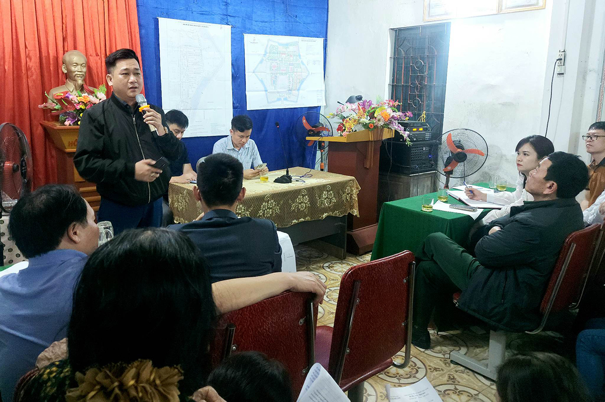 Phó Bí thư Thường trực Đảng ủy phường Cửa Nam, ông Đặng Quốc Lành chia sẻ tâm tư của bản thân với nhân dân.