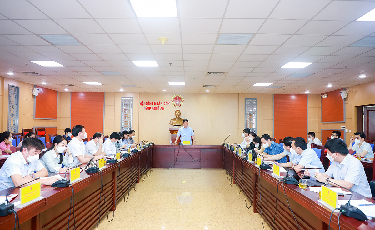 Thường trực HĐND tỉnh Nghệ An tổ chức phiên họp thường kỳ tháng 3/2022.
