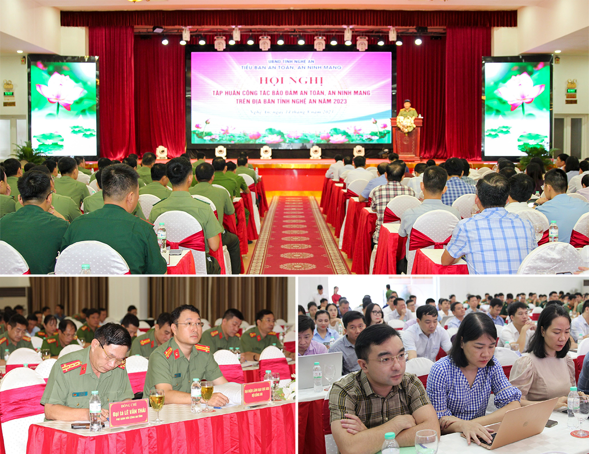 Hội nghị tập huấn công tác đảm bảo an toàn, an ninh mạng trên địa bàn tỉnh Nghệ An. Ảnh tư liệu: Đặng Cường