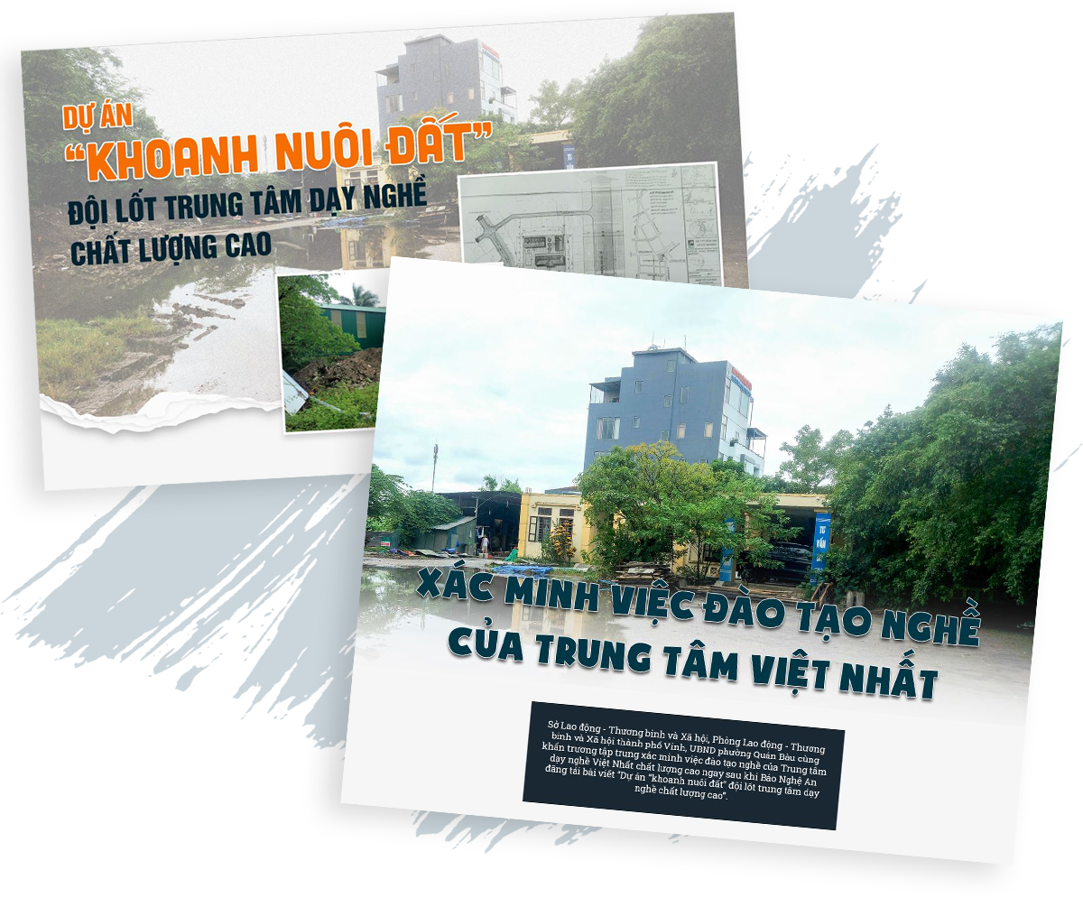Bìa các bài viết liên quan Trung tâm dạy nghề Việt Nhất chất lượng cao trên Báo Nghệ An điện tử.