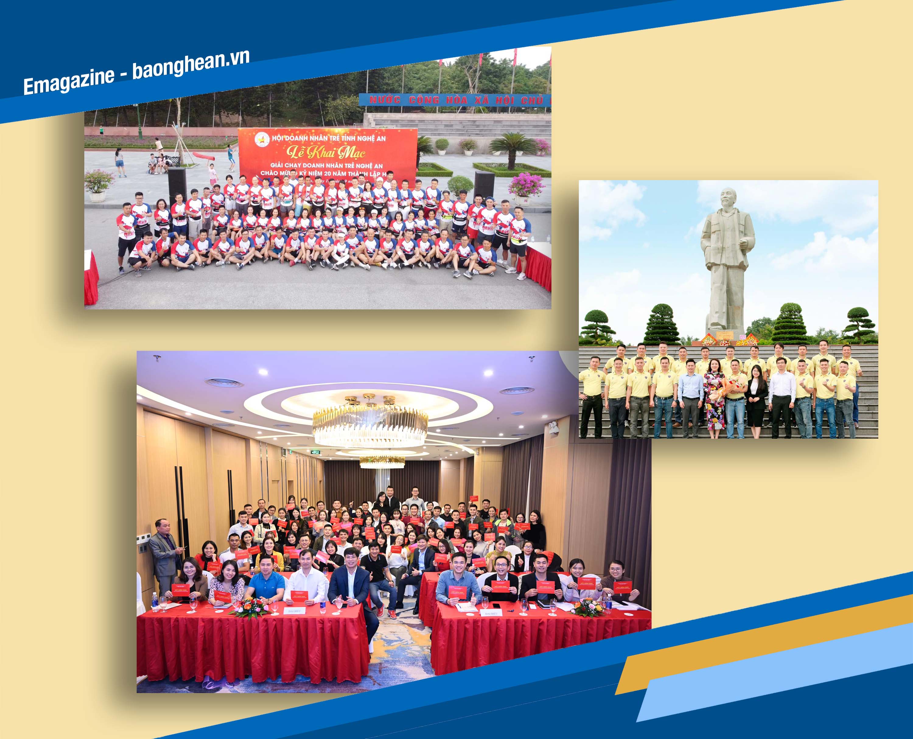 Hội Doanh nhân trẻ tỉnh Nghệ An thường xuyên tổ chức các hoạt động giao lưu, hỗ trợ lẫn nhau.