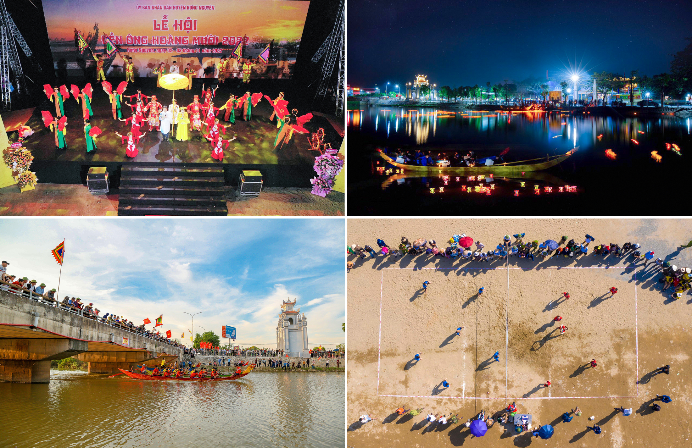 Các hoạt động văn hóa - thể thao tại Lễ hội Đền Ông Hoàng Mười năm 2022. Ảnh: CSCC - Đình Tuyên