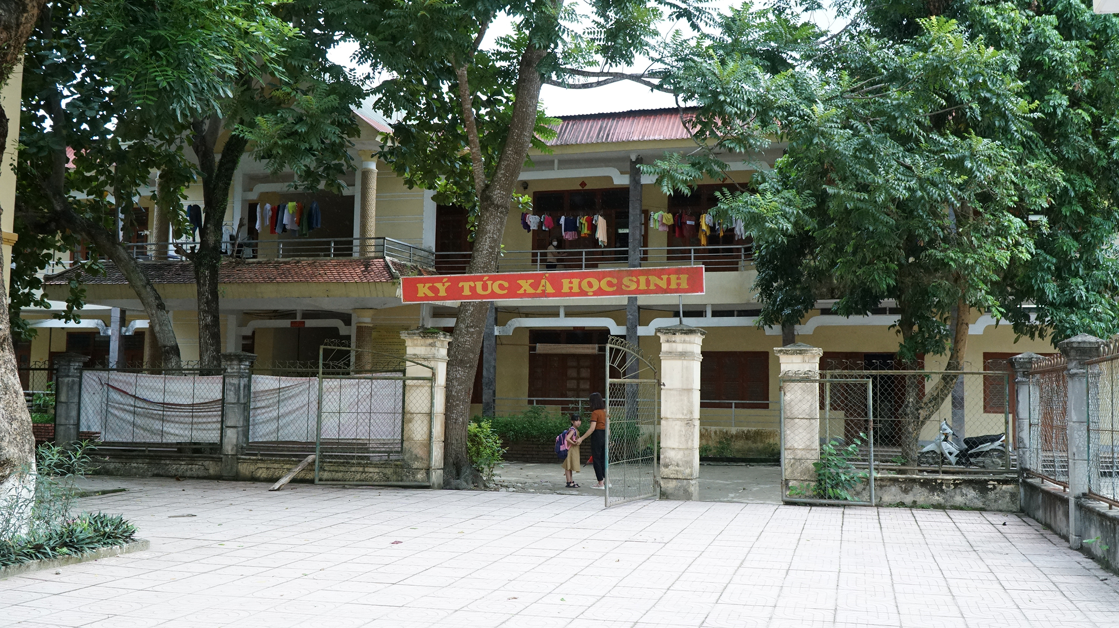 Ký túc xá của Trường THPT Con Cuông.