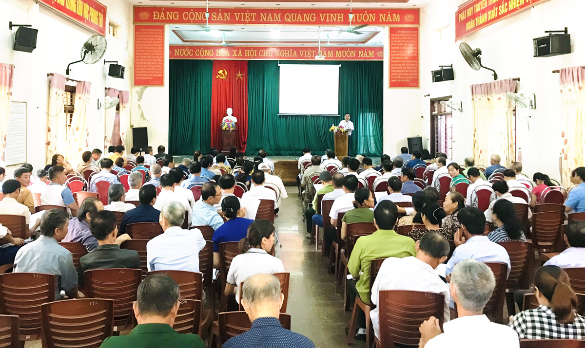 Ban Tôn giáo tỉnh tổ chức Hội nghị tập huấn công tác tín ngưỡng, tôn giáo năm 2023. Ảnh tư liệu: Thu Trang